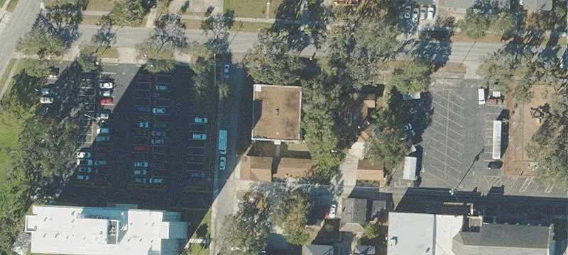 Two-Building Downtown Apartment Complex