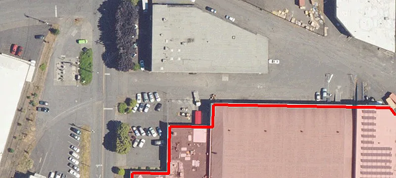 Warehouse Storage with Single Dock
