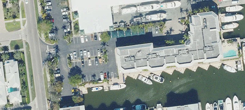 Large Boat Slip at Marina