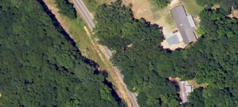 Country Land with Creek