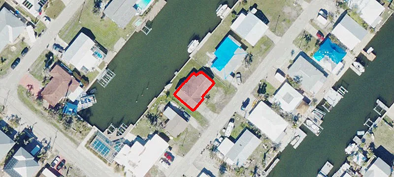 Waterfront Build Site with Gulf Access