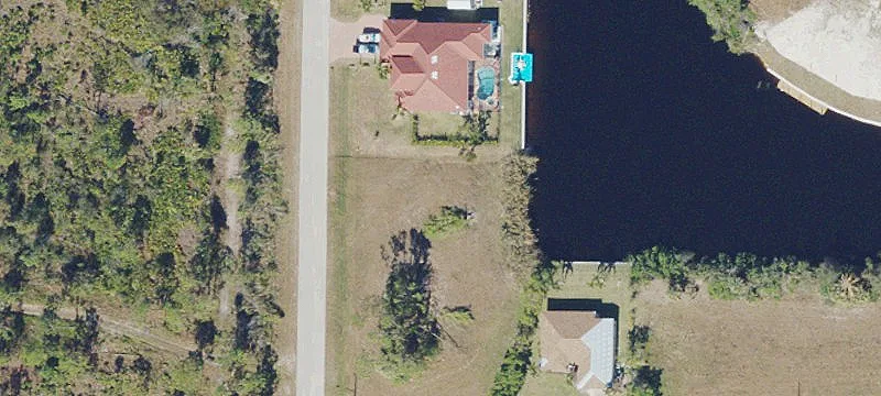 Waterfront Canal Front Land