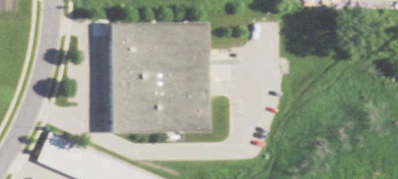 Warehouse Distribution Building with Dock Doors