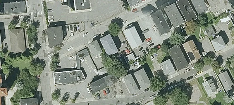 Triplex with Detached Six-Car Garage