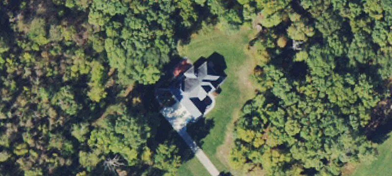 Partially Wooded Corner Lot