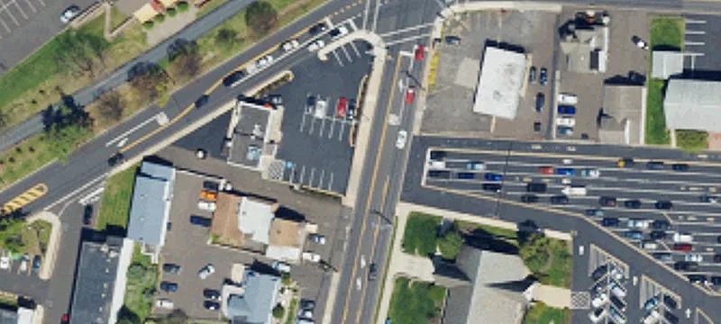 Approved Retail Center with Cross Access
