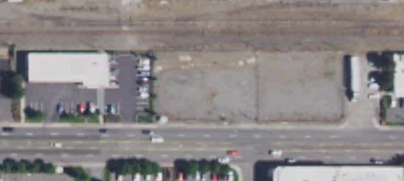 Fenced Retail Development Land