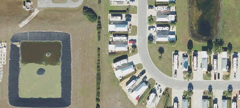 RV Resort Lot with Full Hookups