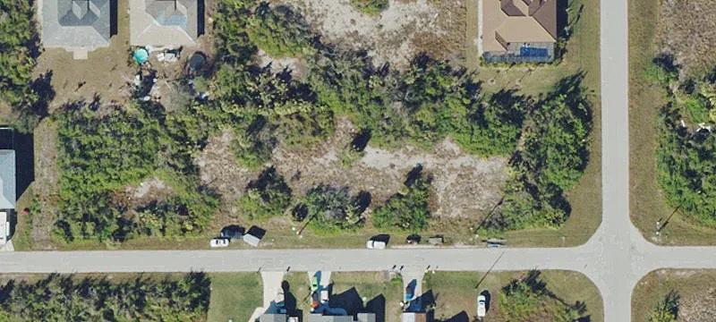 Partially Cleared Waterfront Lot