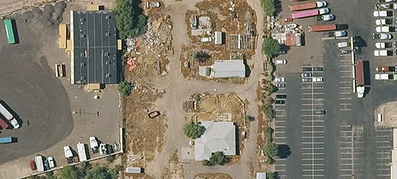 Commercial Land with Slump Block Shell