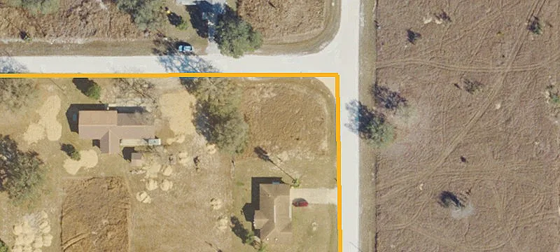 Flat Corner Residential Lot