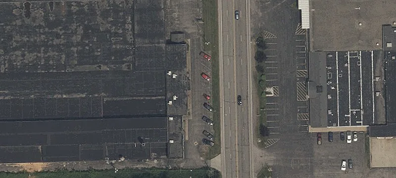 Graveled Industrial Yard Lot