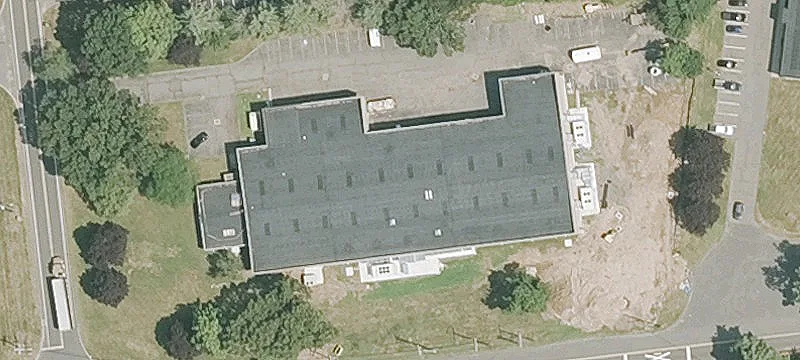 Industrial Warehouse with Loading Docks