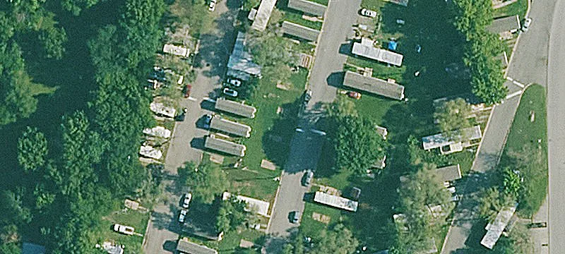 Mobile Home Community with Office