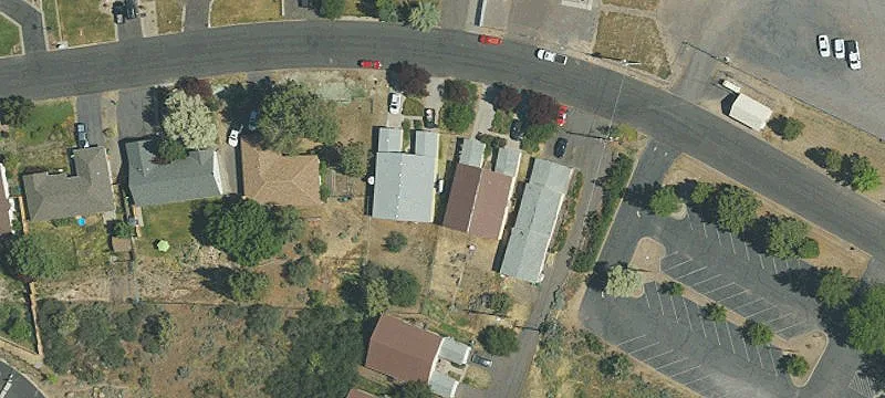 Duplex with Separate Garages