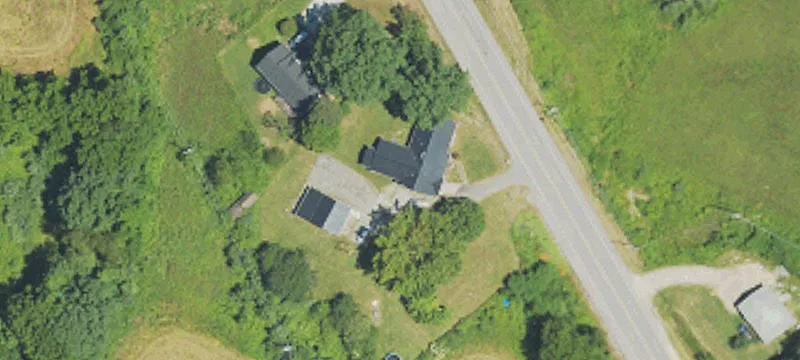 Rolling Farmland with Milking Barn
