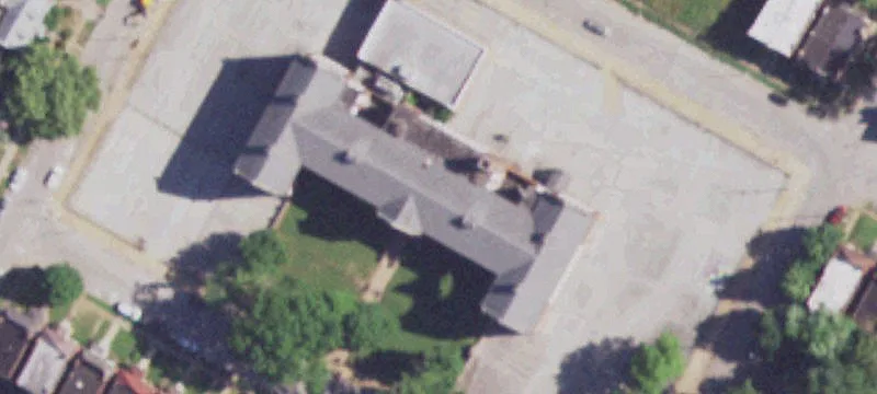 Two-Story Brick Institutional Building