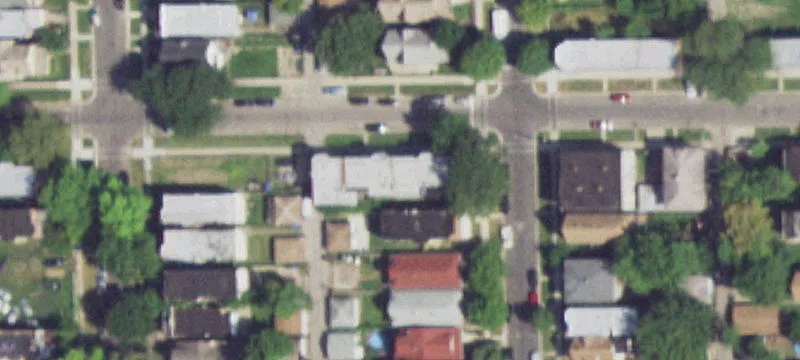Six-Unit Corner Apartment Building