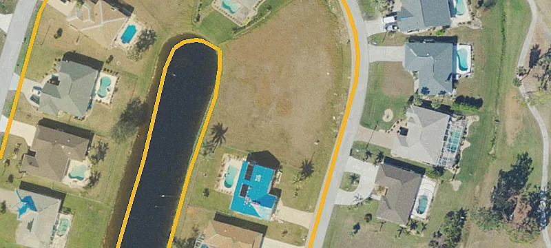 Cleared Canal Home Site