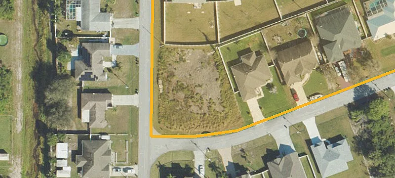 Oversized Corner Home Lot