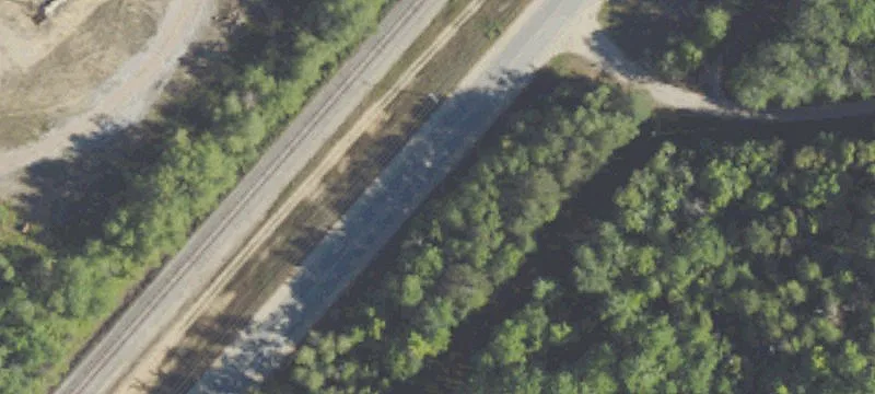 Wooded Commercial Land Parcel