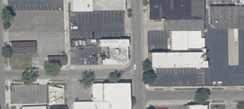 Mixed-Use Corner Retail Building