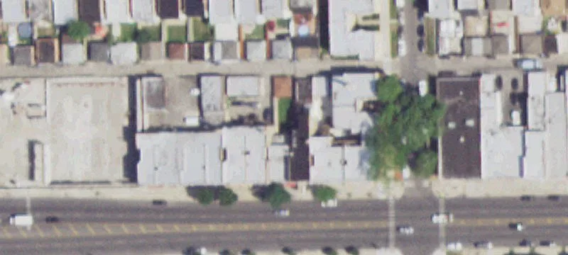 Two-Unit Mixed-Use Brick Building