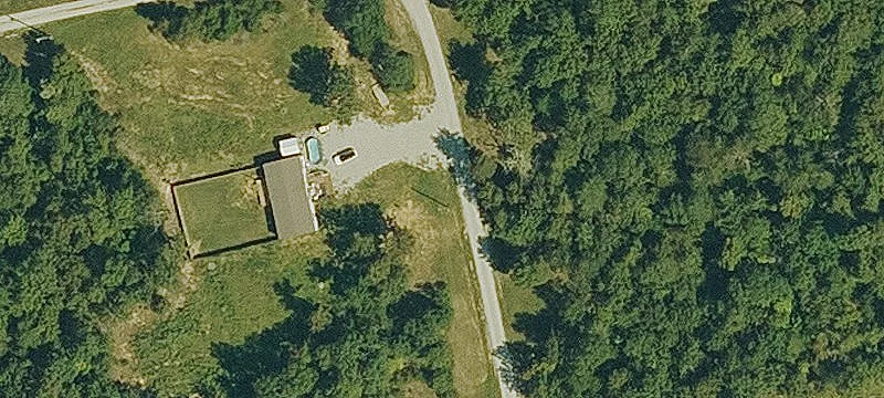 Partially Cleared Wooded Land Parcel