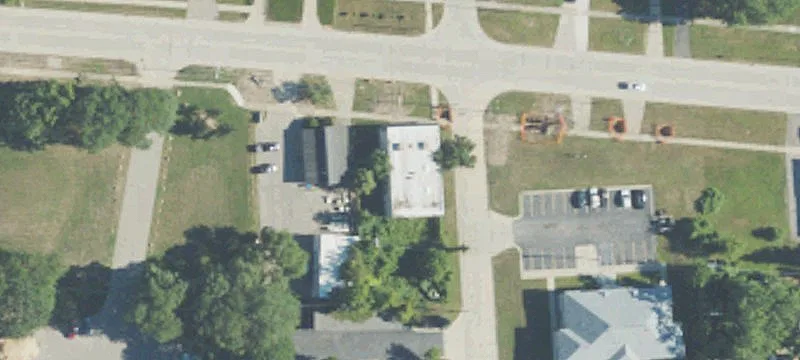 Vacant Industrial Warehouse Building