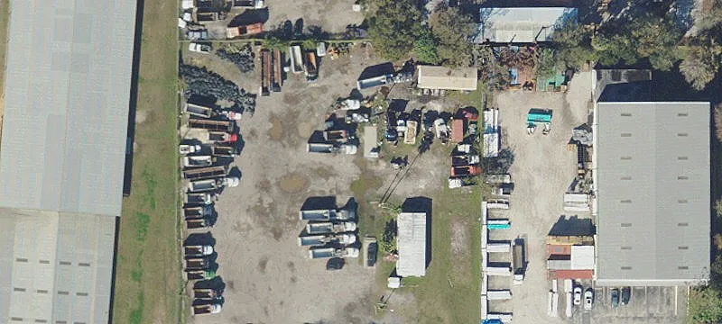 Industrial Yard and Small Warehouses