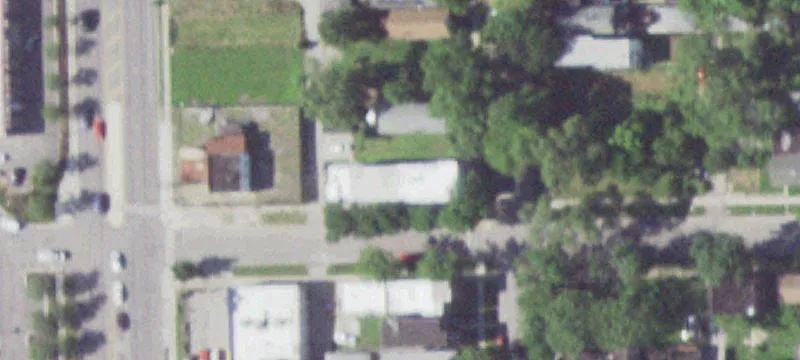 Brick Multifamily with Side Lot