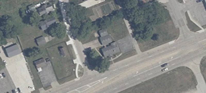 Updated Office Building with Garages