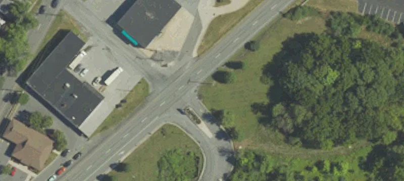 Signalized Corner Commercial Land