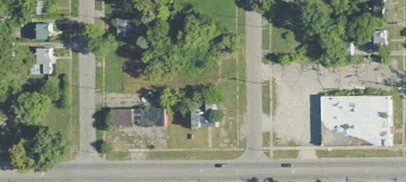 Corner Retail Building with Fire Damage