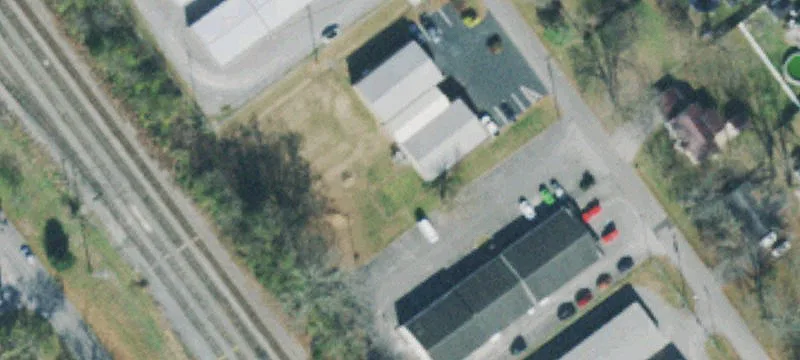 Block and Brick Office Building