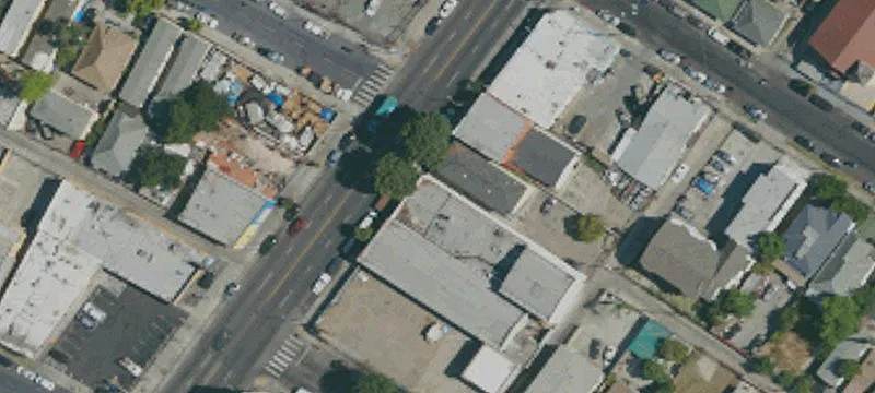 Mixed-Use Retail and Warehouse Building
