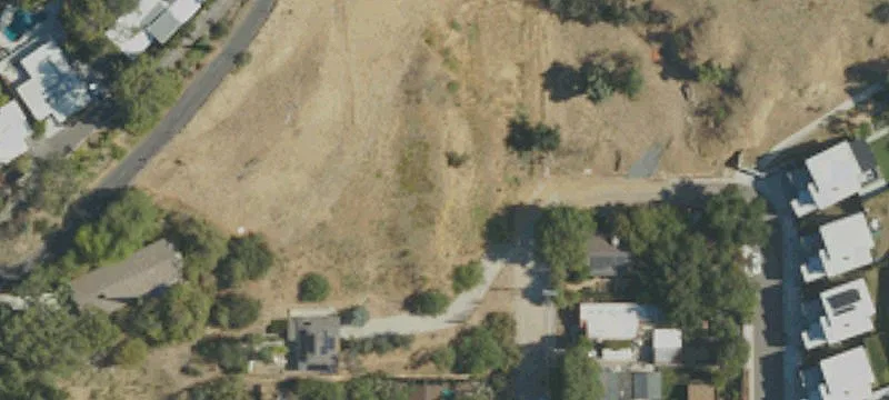 Partially Graded Residential Lot
