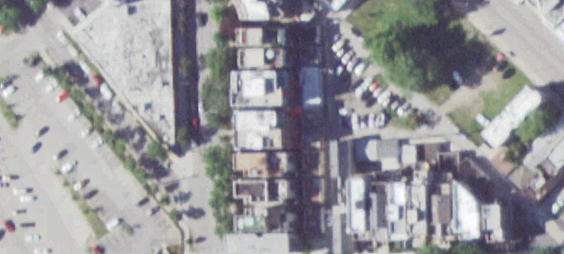 Four-Story Apartment Building