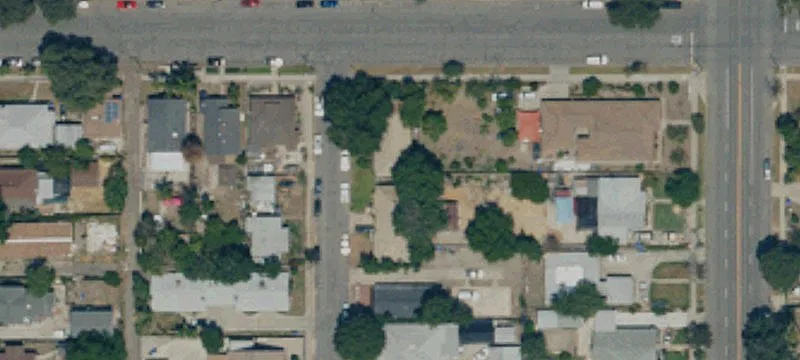 Fourplex with One-Car Garages