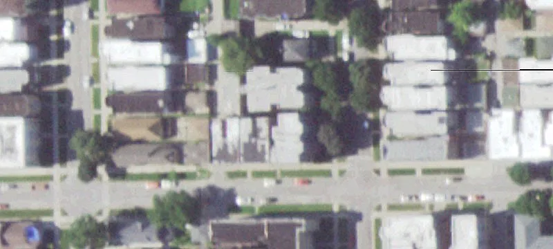 Brick Apartment Building with Vacancies