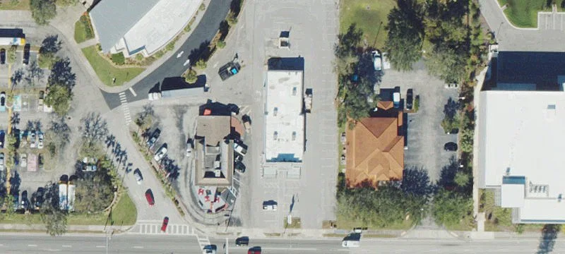 Retail Corner with Stoplight Access