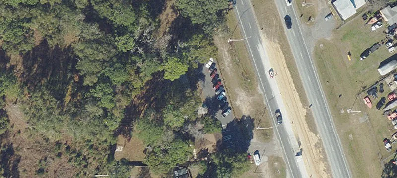 Commercial Land with Concrete Block Building