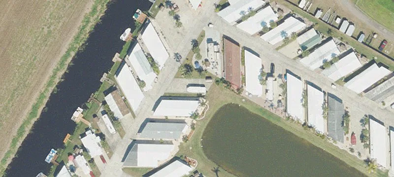 Vacant RV Lot in Resort