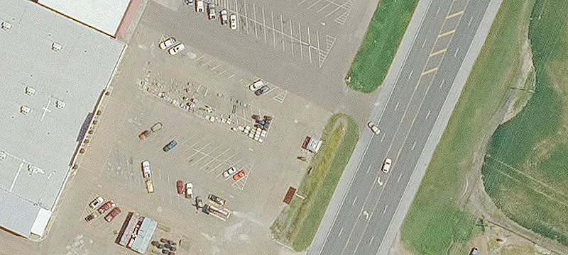 Shopping Center with Two Leased Spaces
