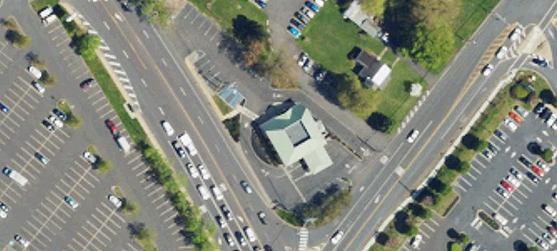 Retail Bank Building with Drive-Thru