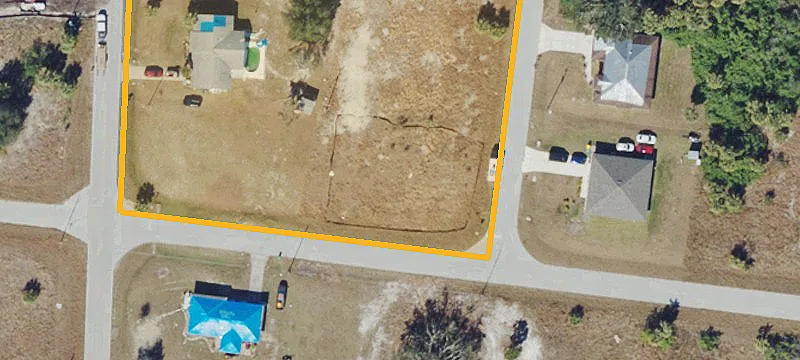 Cleared Corner Buildable Lot