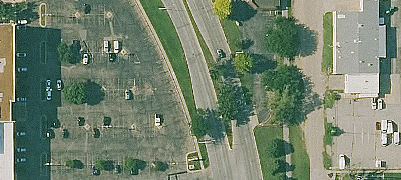 Automotive Lot with Service Garages