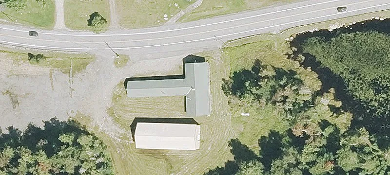 Commercial Property with Storage Building