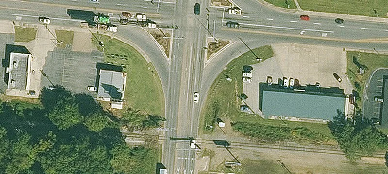 Acreage with Pond and Highway Frontage
