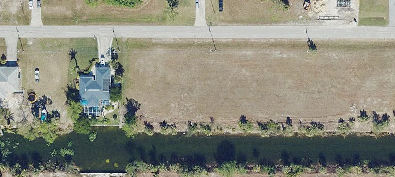 Waterfront Land with Canal Views